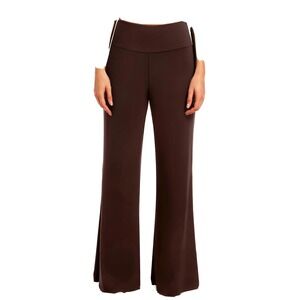 Fashion Yoga Fitness Pants‎ Women's Casual With Pockets Sz S Brown NWT